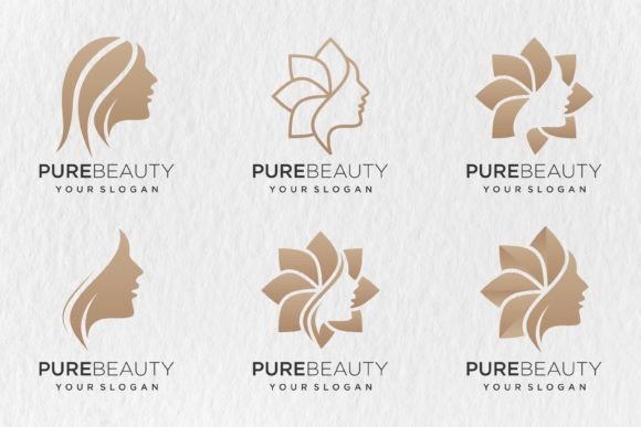 Beauty Women Logo Design – SVG Graphics & Logos
