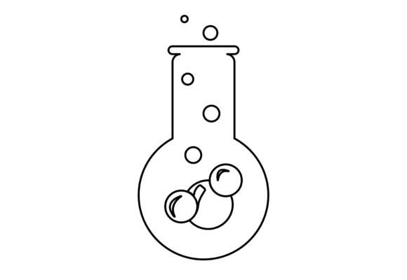 Chemistry Flask Vector Artwork: Icons & Graphics