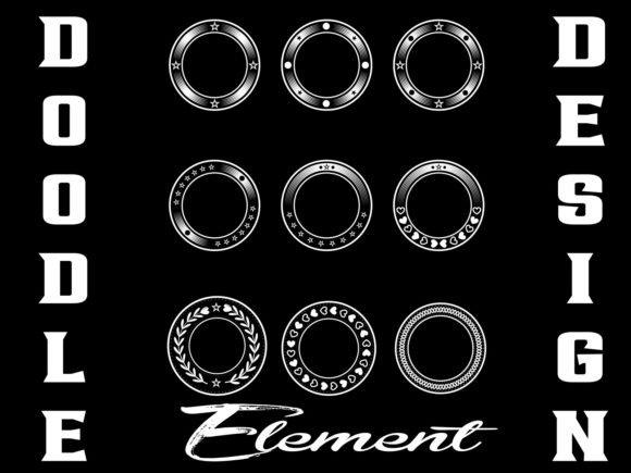 Circle Design Element: Graphics & Decorative Elements
