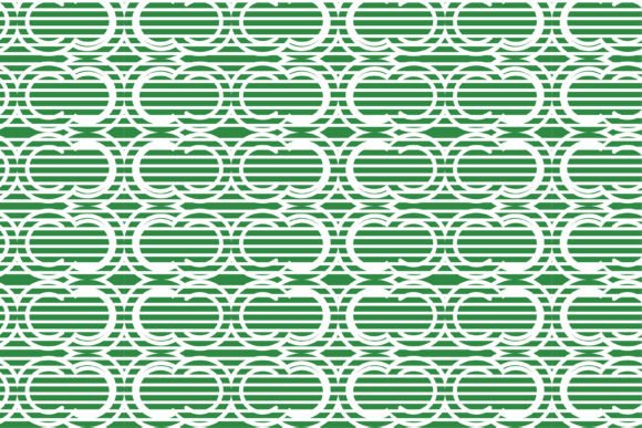 Circle Pattern Green: Modern Graphics & Patterns for Local Branding