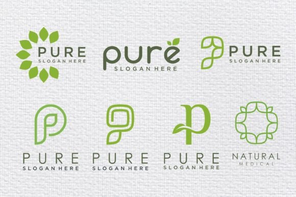 Pure Logo and Icon Set – SVG Graphics & Logos