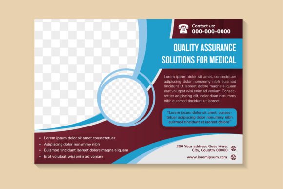 Quality Assurance Horizontal Flyer: Graphics & Print Templates