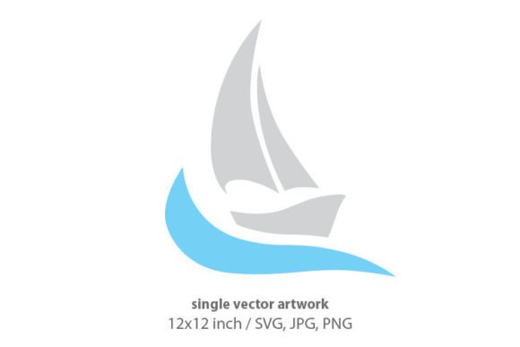Yacht Icon Vector Illustration